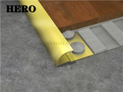 गोल कॉर्नर एल्यूमीनियम टाइल ट्रिम