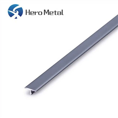 टी आकार का एल्यूमिनियम प्रोफाइल टाइल ट्रिम