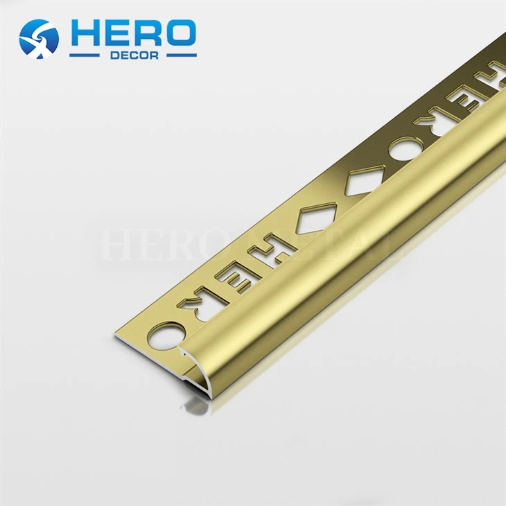 Aluminum Round Shape Tile Strip