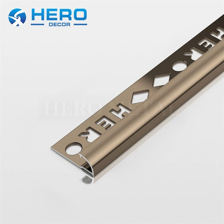 Aluminum Round Shape Tile Strip