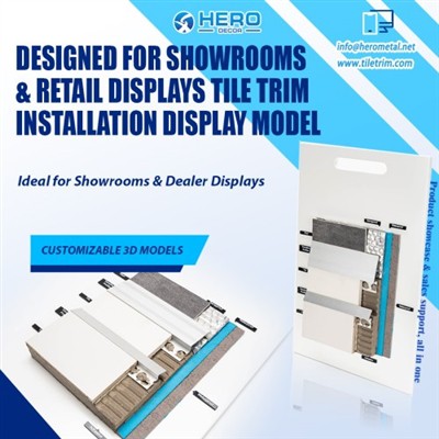 हीरो मेटल के फिजिकल क्रॉस-सेक्शन इंस्टालेशन मॉडल के साथ अपनी बिक्री बढ़ाएं