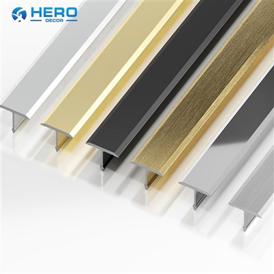 टी एल्यूमिनियम प्रोफ़ाइल फ़्लोर ट्रांज़िशन स्ट्रिप