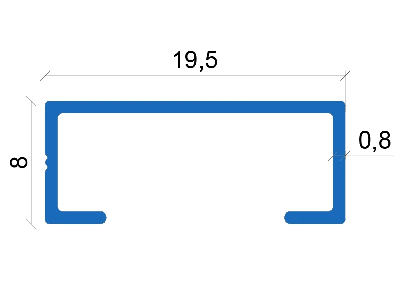 U shape 19.5*8 U shape 19.5*8
